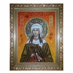 Янтарная икона Святая мученица Ираида (Раиса) 80x120 см Янтарная икона Святая мученица Ираида (Раиса) 80x120 см - фото
