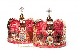 Венцы венчальные позолота №1 Венцы венчальные позолота №1 - фото