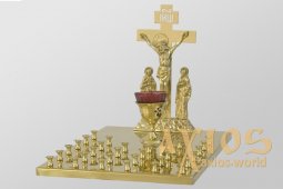 Крышка панахидного стола на 38 свечей трубка Крышка панахидного стола на 38 свечей трубка - фото