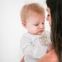 Костюм Иванушка из коллекции Крестильная белый с золотой вышивкой
