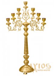 Семисвечник запрестольный, большой, 102х175 см Семисвечник запрестольный, большой, 102х175 см - фото