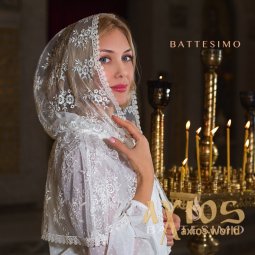 Мантилья капор Изольда (s104-700) Мантилья капор Изольда (s104-700) - фото