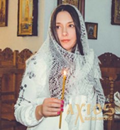 Платок вязанный «Лоза» Платок вязанный «Лоза» - фото