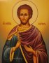 Писаная икона Святой Виктор