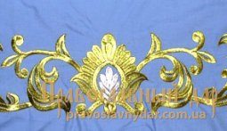 Подризник габардиновый с вышивкой 042 Подризник габардиновый с вышивкой 042 - фото