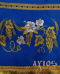 Подризник «Малая лилия», ткань мокрый шёлк Подризник «Малая лилия», ткань мокрый шёлк - фото